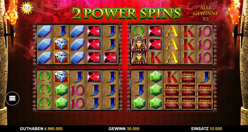 Lucky Pharaoh Power Spins